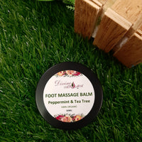 Peppermint and Tea Tree Foot Massage Balm
