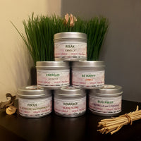 ENERGIZE Jasmine Aromatherapy Soy Candles